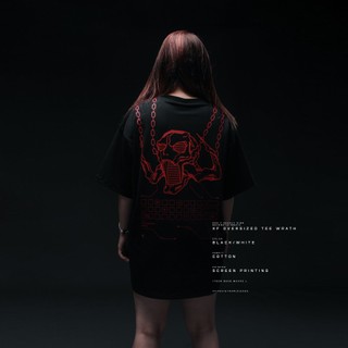 Xfire wrath tshirt in black