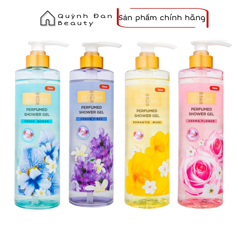 SỮA TẮM NƯỚC HOA CINDY BLOOM 640G