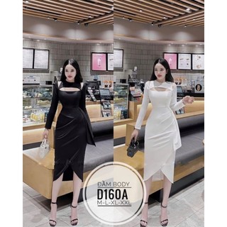 ĐẦM BIGSIZE ÔM BODY KHOÉT VAI (M-2XL)
