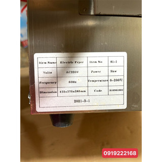 🍟 BẾP CHIÊN ĐIỆN 6 LÍT 81-1