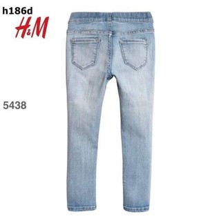 quần bé gái xanh nhạt treging co dãn