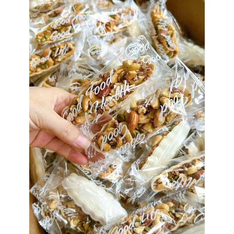 1kg Bánh thuyền mix hạt dinh dưỡng