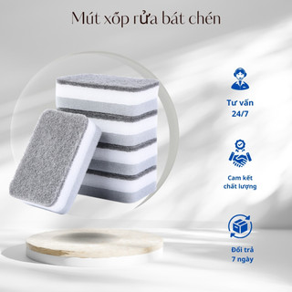 Miếng rửa chén, rửa bát đĩa ,miếng bọt biển rửa dầu mỡ