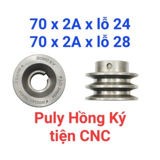 Puly buly buli 70 cốt 24 28 rãnh 2a hồng ký