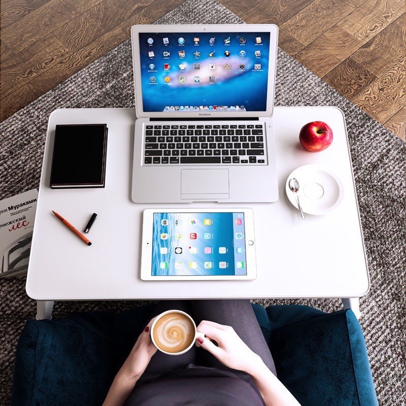 Bàn học gấp gọn ngồi bệt SANTA STORE dùng cho học sinh, sinh viên. bàn chân nhựa cứng 40x60cm | BigBuy360 - bigbuy360.vn