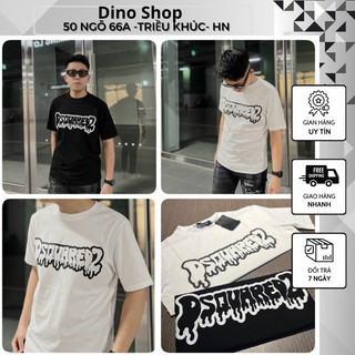 Áo Phông Nam DSQ Chất Cotton Chữ - Áo Phông DSQ Nam Cao Cấp