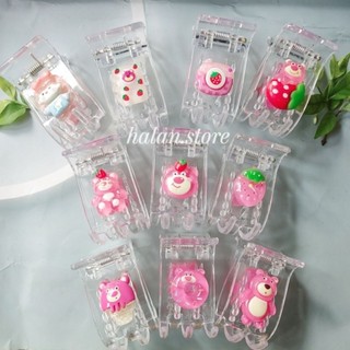 Kẹp tóc càng cua 5 răng hình cute