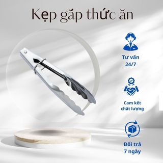 Gắp thức ăn inox có chốt Pixi Store