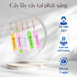 Dụng cụ lấy ráy tai có đèn phát sáng