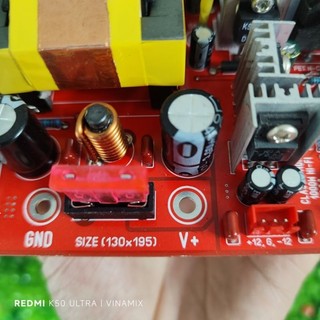 Mạch Class D liền nguồn đơn kênh (Hệ 12v, 24V)