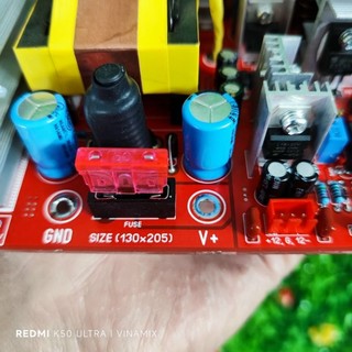 Mạch Class D liền nguồn 2 kênh (Hệ 12V, 24V)