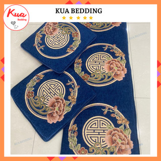 Thảm trải ghế tây âu, Thảm trải trên ghế gỗ êm ái sang trọng giá rẻ KUA BEDDING