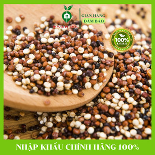 Hạt diêm mạch quinoa 3 màu mỹ 500g - hạt quinoa hạt hữu cơ organic