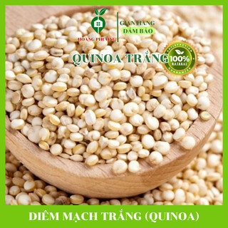[CHÍNH HÃNG]  Hạt Diêm Mạch Quinoa Organic Trắng Hữu Cơ 500g Nhập Khẩu - Hạt Diêm Mạch Peru Nam Mỹ