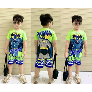 Bộ quần áo cộc tay người nhện MARVEL cho bé trai 10-30kg