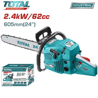 Máy cưa xích 24'' dùng xăng 62cc total tg5602411