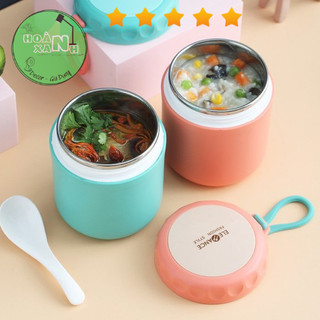 Cốc ủ cháo giữ nhiệt 430ml cho bé có quai cầm