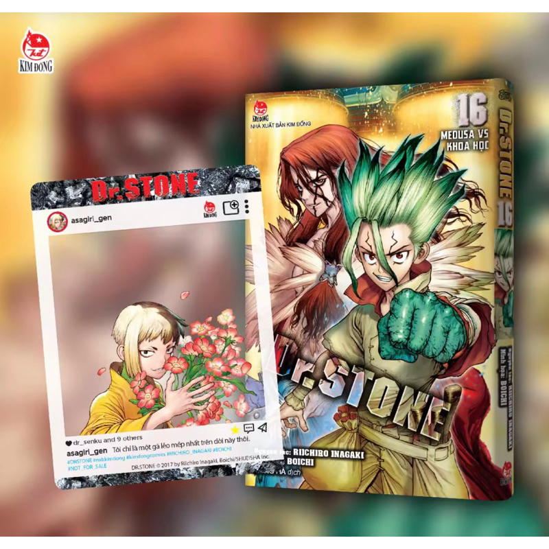 Thẻ sns Dr Stone 16 (seal)
