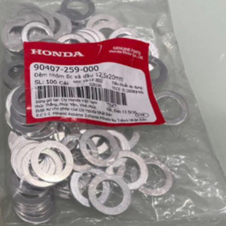 Long đen nhôm đệm ốc rốn dầu chính hãng honda