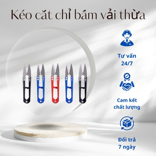 Kéo cắt chỉ may hình chữ U cắt chỉ ,vải thừa, dụng cụ may vá