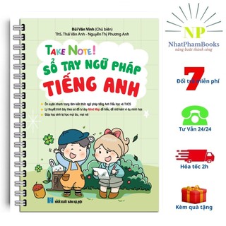 Sách - take note ! sổ tay ngữ pháp tiếng anh ngữ pháp tiếng anh lớp 3 đến 12