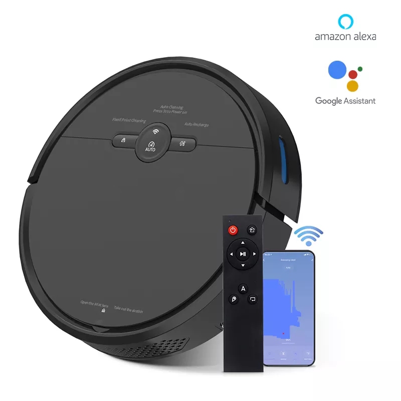 Robot Hút Bụi Lau Nhà - Xiaomi D2-001 - Đa Chức Năng - Tự Động Lập TrÌnh -Tư Động Sặc Pin - Bảo Hành 2 Năm