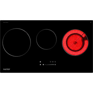 Bếp điện từ faster fs 713hi nhập khẩu malaysia / bếp 3 vùng nấu, 2 từ + 1 hồng ngoại inverter