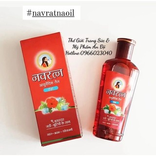 Himani Navratna Oil - Dầu Himani Navratna Với 9 Loại Thảo Dược Ayurvedic Tự Nhiên -180ml