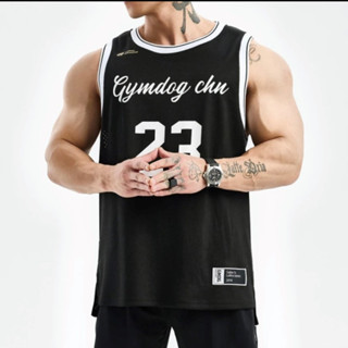 Áo Thun Ba Lỗ Bóng Rổ GYMDOG CHU 23 - Phối Lưới Nhanh Khô Thời Trang Mùa Hè Cho Nam
