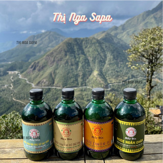 Combo 4 loại nước tắm người dao đỏ | thị nga sapa 500ml
