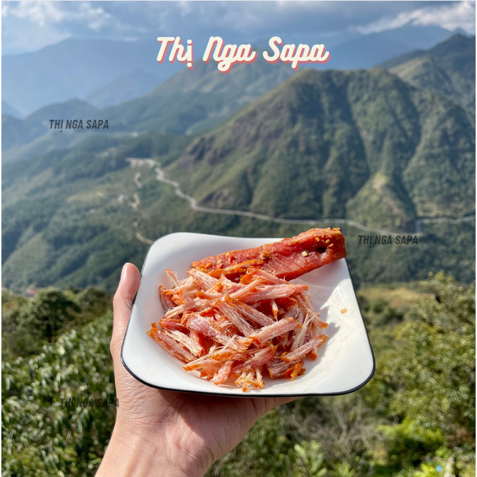 Thịt lợn gác bếp (Tặng chẳm chéo) | Thị Nga Sapa