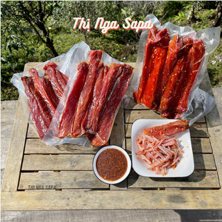 Thịt lợn gác bếp (Tặng chẳm chéo) | Thị Nga Sapa