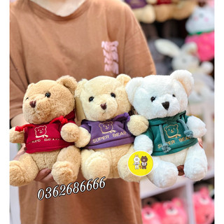 Gấu Teddy - Teddy áo hoodie đội mũ cao cấp - Xưởng Gấu Bông Việt Nam