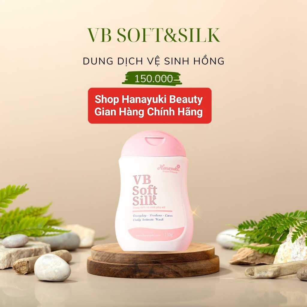 (Chính hãng-Date 2026) DUNG DỊCH VỆ SINH HỒNG HANAYUKI HANA VB SOFT&SILK