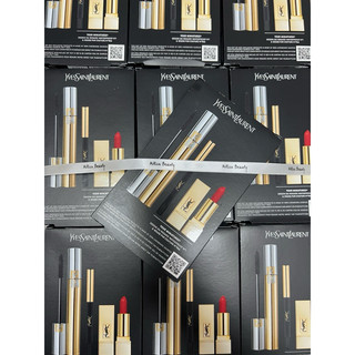 Set trang điểm ysl 3 món son mini 1966, mascara, chì kẻ mày fullbox