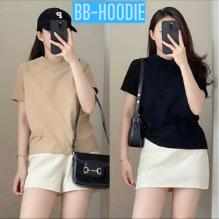 Áo thun baby tee raglan trơn, áo phông nữ siêu đẹp chất thun cotton 100% xịn sò - a195