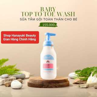 [Chính hãng Date 2026] SỮA TẮM GỘI BABY HANAYUKI BABY TOP TO TOE WASH