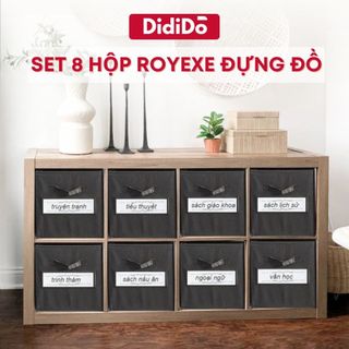 Set 8 hộp đựng đồ ROYEXE chính hãng full box