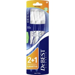 Bàn Chải Đánh Răng DR.BEST Set 3 chiếc [Nội địa đức] [Khuyến mại]
