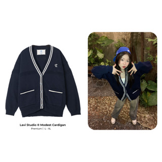 Áo Cardigan Len Dệt Kim Organic Local Brand Lavi Studio/ Modest
