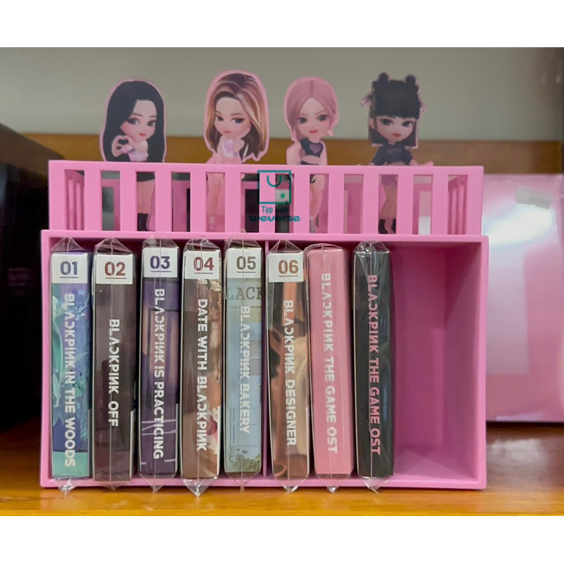 Bộ sưu tập Goods BPTG The Girls Heart Cushion, Reusable Bag, Concert Stand - BLACKPuu