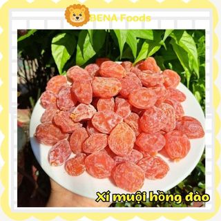 Ô mai đào hồng baby chua ngọt, đào bao tử xí muội 500gram bena foods