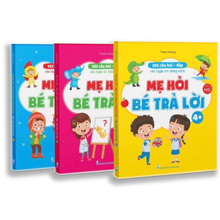 Sách - Mẹ Hỏi Bé Trả Lời Từ 3-5 Tuổi  101 câu hỏi đáp rèn luyện trí nhớ thông minh phát triển ngôn ngữ và giao tiếp