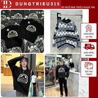 Áo len nam unisex lv dày mịn thời trang cho nam