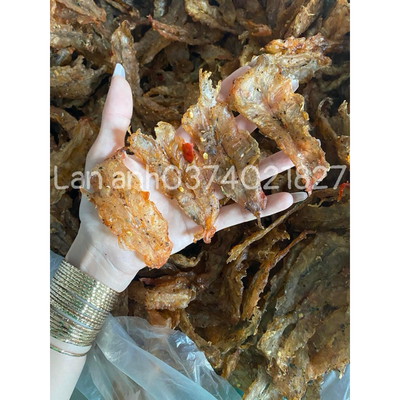 500gram Tôm xẻ phơi khô nhà làm ướp gia vị ngon SIZE TO KHÔNG MẶN không phẩm màu hàng ngọt tự nhiên làm 100% tôm sống