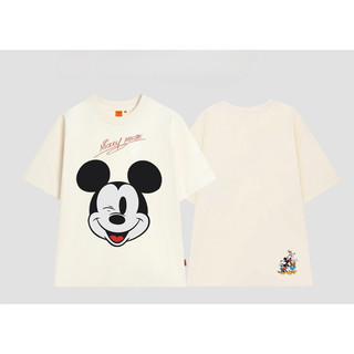 Áo thun chuột mickey tay lỡ, form unisex bigsize