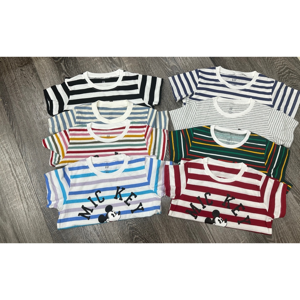 Áo thun cotton baby GAP hình chuột Mickey