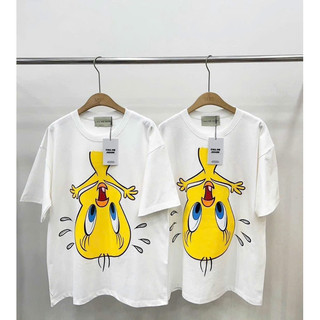 áo thun hoạt hình 2 mặt, form tay lỡ unisex, có bigsize