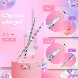 Cây cạo phá sơn gel 1 đầu - dụng cụ cạo gel 2 đầu