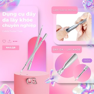 Cây đẩy da 506 nhỏ cây sủi da lấy khóe móng inox không gỉ (1 cây)